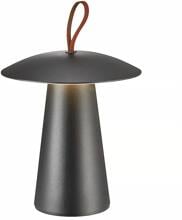 Nordlux Ara To-Go 2 Akku-Leuchte Tischleuchte 2W 240lm 3000K schwarz
