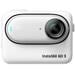 Insta360 GO3 360° Actionkamera Videokamera  Bluetooth Bildstabilisierung Mini-Kamera Touch-Screen 2,7K Spritzwassergeschützt 64GB weiß