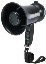 SpeaKa Professional CS-882 Megaphon Lautsprecher mit Haltegurt Reichweite 200m schwarz