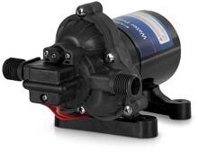 Carbest 620502 Wasserpumpe Pumpe 3 Kammern 12V 11,3lpm 2,8 bar schwarz