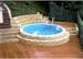 Trend Pool All-Inklusive-Set Ibiza Stahlwand-Pool 350x120cm rund Innenhülle 0,8mm blau Handlauf Easy Change Aluminium Sandfilter weiß