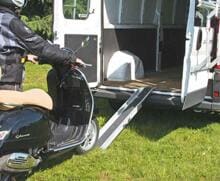 Fiamma Carry-Ramp Auffahrschiene Laderampe Reifenbreite max. 15cm eloxiertes Aluminium