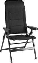 Brunner Rebel Pro Campingstuhl Klappstuhl Gartenstuhl Lordosenstütze Rückenlehne verstellbar Gr. M schwarz