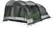 High Peak Brixen 5.0 Tunnelzelt Camping-Zelt Familienzelt 4-Personen 470x300cm Outdoor grau grün