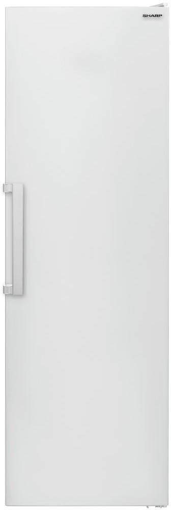 Sharp SJ-LC11CMXWE-EU Stand-Kühlschrank 59,5cm breit 390 Liter GentleAirFlow AdaptiFresh Fruit&VegZone AdaptLift weiß