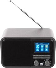 Dual DAB 51 Radio Tischradio Senderspeicher Akku DAB+ UKW AUX Bluetooth SD USB Camping grau