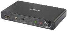 SpeaKa Professional SP-10468584 Audio Extraktor HDMI Cinch 4096x2160 Pixel schwarz