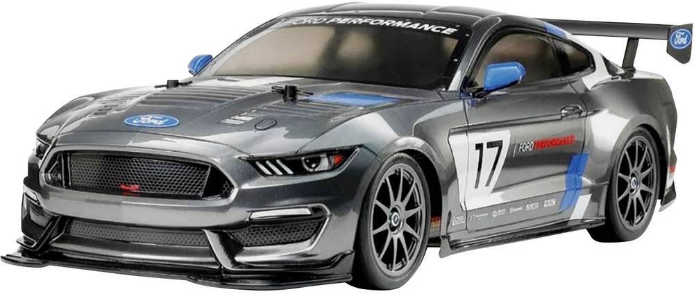 Tamiya Ford Mustang GT4 Brushed 1:10 RC Modellauto Elektro Straßenmodell TT-02 Allradantrieb 4WD Bausatz