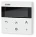 Gira 539403 System 3000 Raumtemperaturregler Thermostat BT System 55 reinweiß glänzend