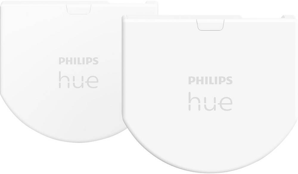 2 Stück Philips Lighting Hue 871951431802100 Wandschalter Modul Beleuchtungszubehör Smart Switch weiß