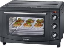 Severin TO 2067 Minibackofen 43,5cm breit 20 Liter Timerfunktion 100-230°C 1500 Watt schwarz