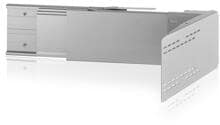 Caratec Flex CFA101L TV-Halter Fernseher Halterung seitlicher Auszug Camping Wohnwagen Aluminium