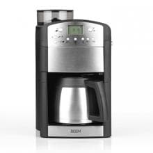 Beem Fresh-Aroma Perfect Thermo Filter-Kaffeemaschine Mahlwerk 1000W 125ml Edelstahl schwarz