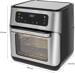 ProfiCook PC-FR 1200 H Heißluft-Fritteuse Dörrer-Funktion 11 Liter 1500 Watt fettfrei silber schwarz