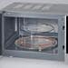 Severin MW 7771 Mikrowelle 20 Liter 452mm breit 700 Watt Grillfunktion Timerfunktion schwarz silber
