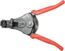 Knipex 12 21 180 Abisolierzange Zange Kabel Abisolierer einstellbarer Längenanschlag Druckfeder 0,5 bis 6mm² rot
