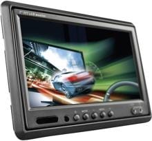 Renkforce T-701B 7" LCD-Monitor Auto-Bildschirm Einbaumonitor OSD-Steuerung Kfz Wohnmobil schwarz