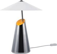 Nordlux Taido Tischlampe Tischleuchte verstellbarer Lampenkopf E27 25 Watt IP20 chrom