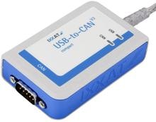 Ixxat 1.01.0281.12001 CAN Umsetzer USB CAN Bus Betriebsspannung 5 V/DC blau grau