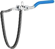 KS TOOLS 150.9376 Kettenschlüssel Spannzange Doppel-Spannkette Ø160mm