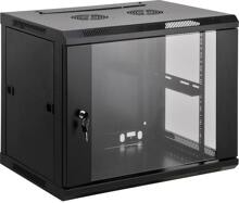 Intellinet 712019 19" Netzwerkschrank Serverschrank 60x77x55cm 15 HE schwarz