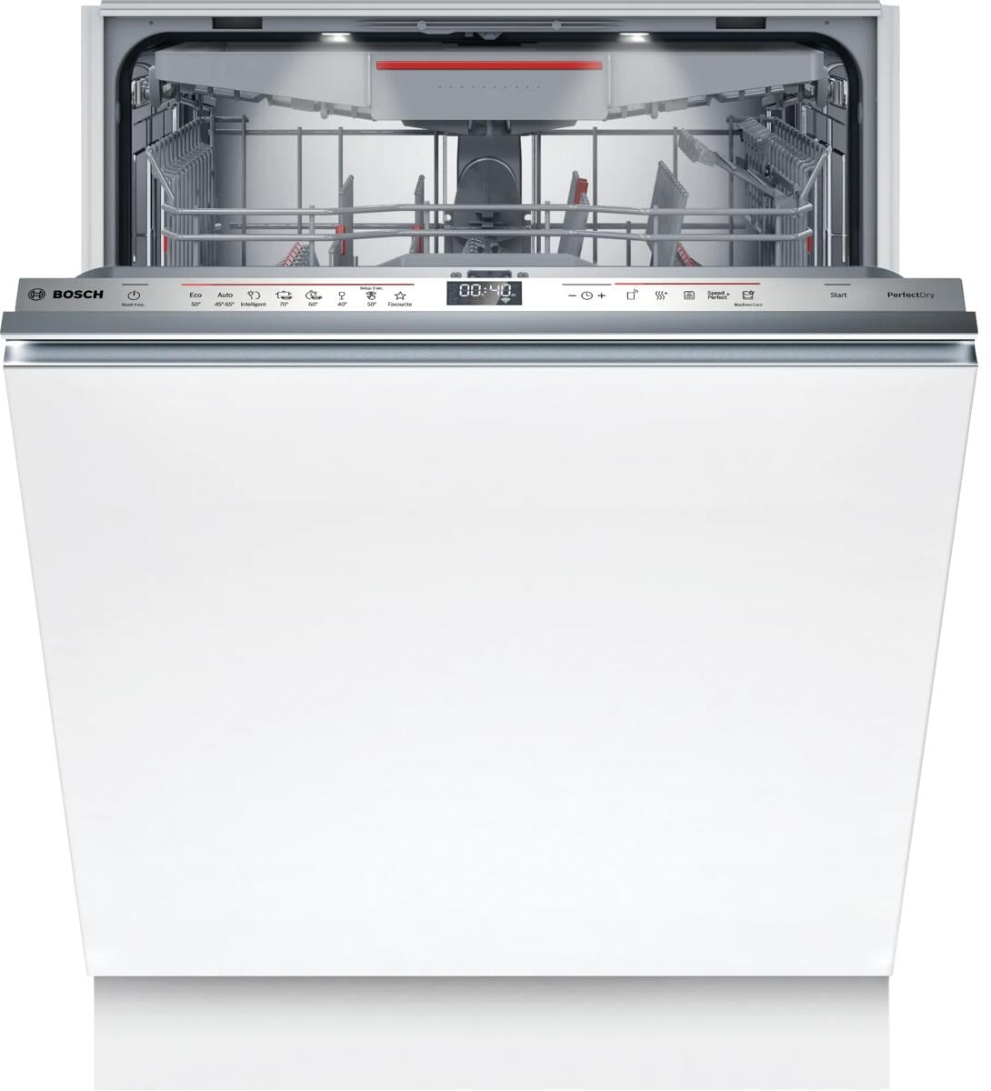Bosch SMV6ZCX16E Serie 6 vollintegrierbarer Einbau-Geschirrspüler 59,8cm breit Besteck-Schublade Silence Pro 14 Maßgedecke