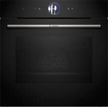 Bosch HBG7764B1 Serie 8 Einbau-Backofen 59,5cm 71 Liter AirFry Pyrolyse HomeConnect digitale Bedienring Crisp Funktion schwarz