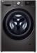 LG F2WV9082B Waschmaschine Frontlader 8,5kg 1200U/min Slim Fit AquaLock ThinQ Steam black steel