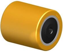 Blickle HTHW 85X95/12-100K Hubwagenrolle Laufrolle Gummirad 85mm Traglast max. 910kg hellbraun