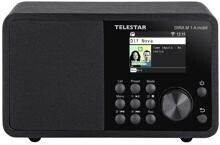 Telestar DIRA M 1 A Internet-Tischradio Radio Aufnahmefunktion DAB+ UKW AUX Bluetooth DLNA USB WLAN schwarz