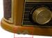 Denver MRD-51 Plattenspieler Radio USB CD Kassette MP3 Digitalisierungsfunktion Holz braun
