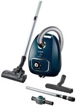 Bosch BGLS4A444 Staubsauger Bodenstaubsauger Beutel 700W Parkettbürste blau