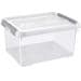 5 Stück Curver 246385 Kunststoffbox Aufbewahrungsbox geschlossen stapelbar 400x200x290mm transparent