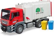 Bruder MAN TGS 1:16 Seitenlader Müll-LKW Müllabfuhr Spielzeugauto
