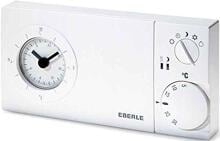 Eberle EASY3SW Raumthermostat Uhrenthermostat Wochenprogramm 230V weiß