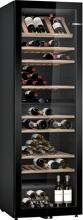Bosch KWK36ABGA Stand-Weinkühlschrank 60cm breit 370 Liter 199 Flaschen Glastür 2 Temperaturzonen schwarz