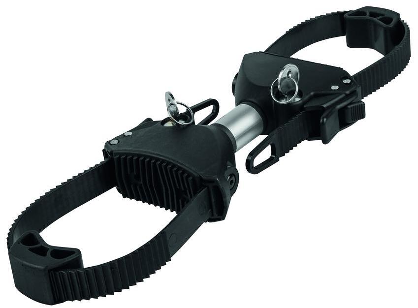 Eufab 11572 Fahrradträger-Erweiterung für Premium TG 3. Fahrrad Camping Wohnwagen silber schwarz