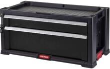 Keter 237790 Werkzeugkasten Werkzeugkoffer Werkzeug-Aufbewahrung unbestückt 56x29x26cm schwarz
