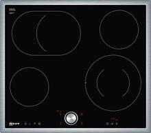 Neff T16BT76N0 autarkes Elektro-Kochfeld 60cm breit Glaskeramik TwistPad Wischschutzfunktion schwarz