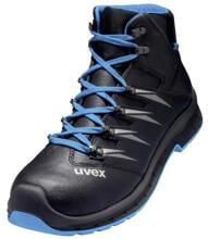 Uvex 2 trend 65668-015 Sicherheitshalbschuh Arbeitsschuh S3 Größe 52 Stahlkappe blau schwarz