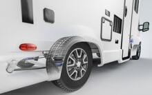 VB Airsuspension SemiAir 2-Kreis-Zusatzluftfeder Komfort-Set digitale Bedieneinheit für Volkswagen Crafter ab 2017