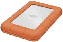 LaCie STJJ5000400 Rugged Mini 2,5" externe Festplatte 5TB USB 3.2 Gen 1 wasserdicht silber orange