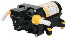 Lilie LP4145 Softserie Membranpumpe-4-Kammer Wohnwagen-Wasserpumpe 12,2l/min Camping