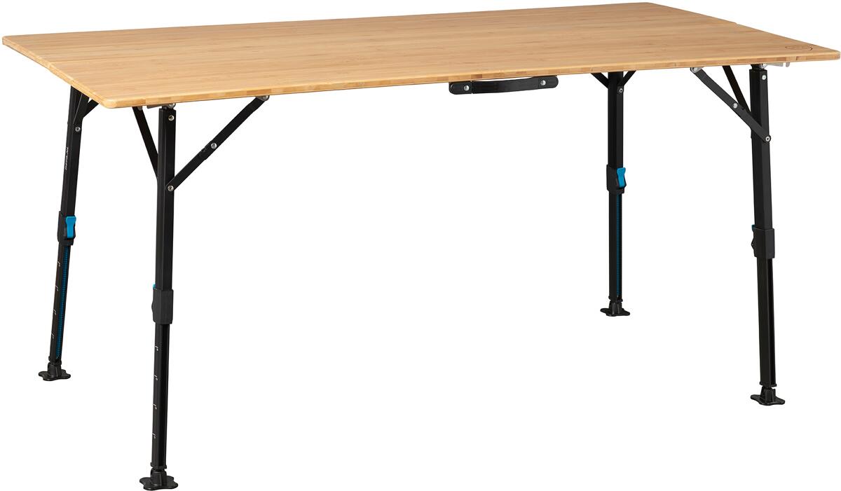 DEFA BLS Bambus Tisch Campingtisch Klapptisch verstellbar 140x72x70cm  cleverdeals.de