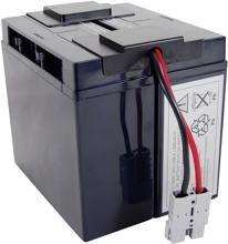 RBC7 USV-Anlagen-Akku Spezial-Akku Batterie Blei-Vlies AGM für Marke APC 24V schwarz