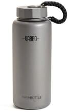 Vargo Titan Para Trinkflasche Wasserflasche 1 Liter Camping Outdoor Edelstahl grau