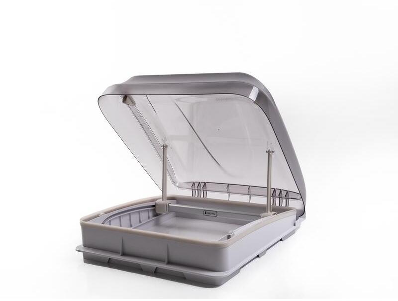 Carbest 318021 Dachhaube Insektenschutz Verdunkelungssystem LED 40x40cm Camping Wohnwagen