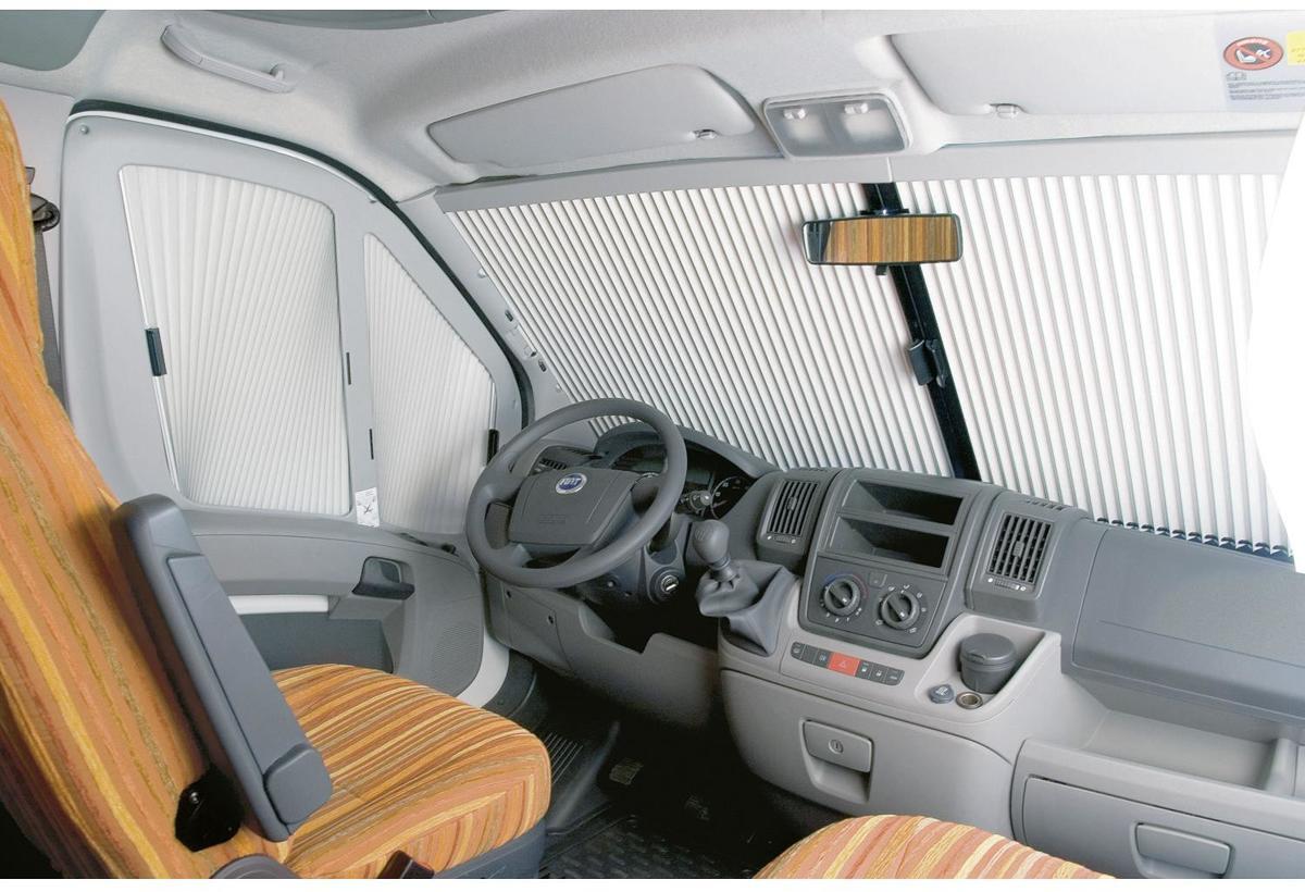 Remis REMIfront IV Frontscheiben-Verdunkelung Frontplissee Regensensor für Master/Movano ab Bj.04/2011 Wohnwagen Caravan