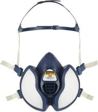 3M 4277+ Atemschutz Halbmaske Staubmaske Komplettmaske FFABE1P3 R D hautfreundlich silikonfrei blau