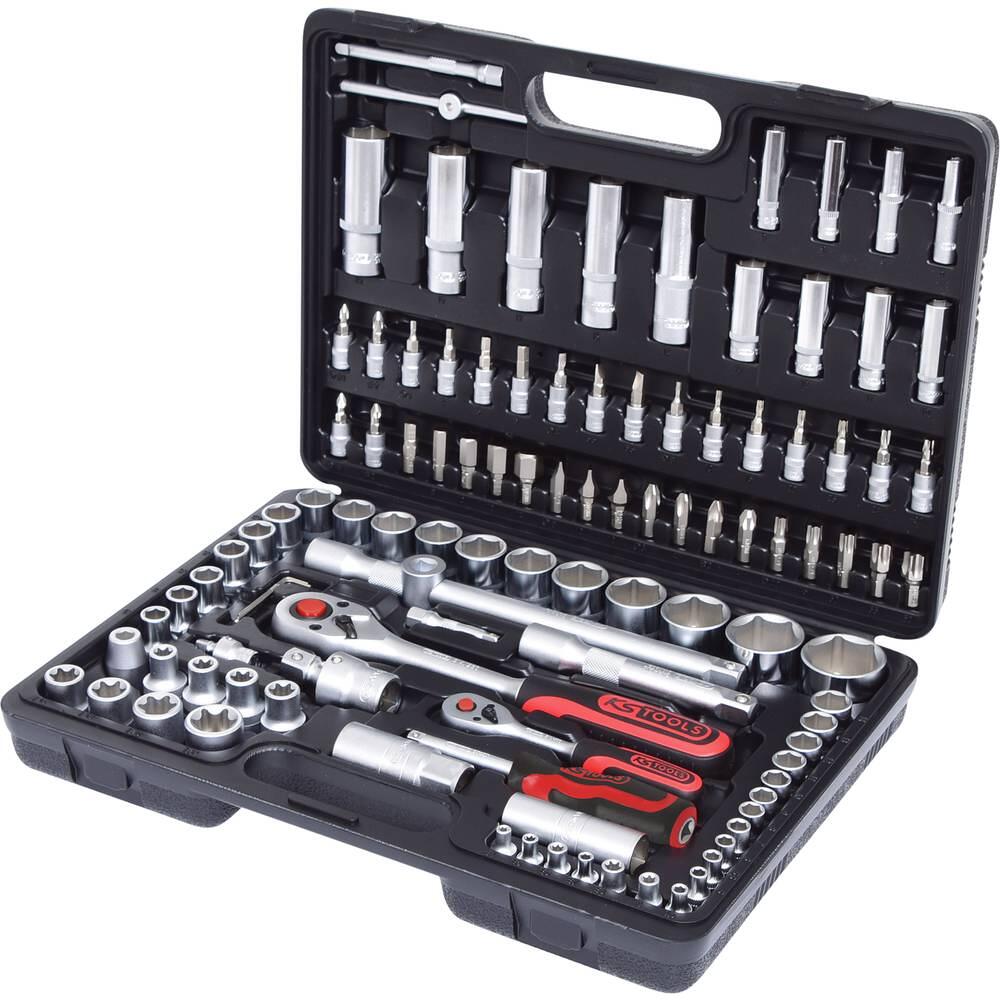 KS Tools 911.0708 Steckschlüssel-Satz 108tlg. Chrom Vanadium